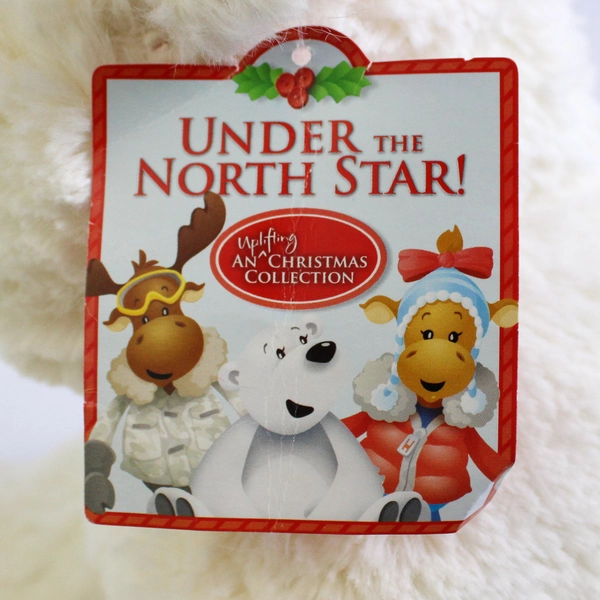 2009 Build-A-Bear Under The North Star Polar Bear 14" with 2 Accessories