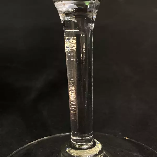 Lot of 3 Crystal Champagne Glasses