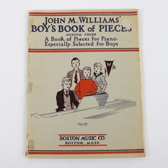 Vintage 1932 John M Williams Boy's Book of Pieces for Piano Medium Grade
