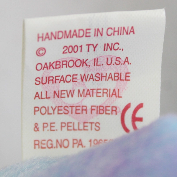 Ty Beanie Baby Issy 2001 Four Seasons Hotel Bear Seattle W/ Tag Push Doll Toy