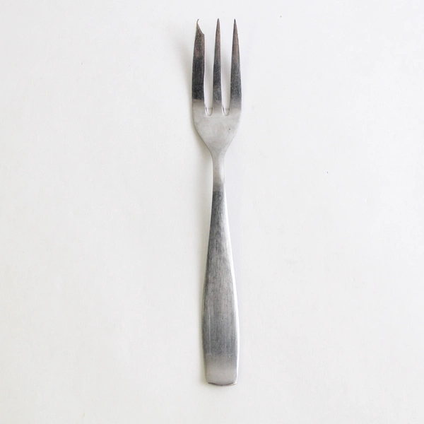 Set of 6 C. Hugo Pott 2716 Stainless Steel Pie Forks