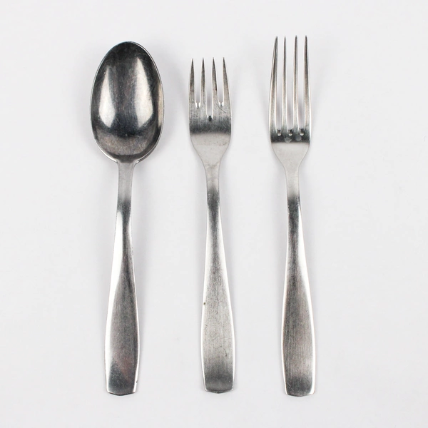 3 Pc C. Hugo Pott 2716 Dining Set Stainless Steel Forks and Spoon