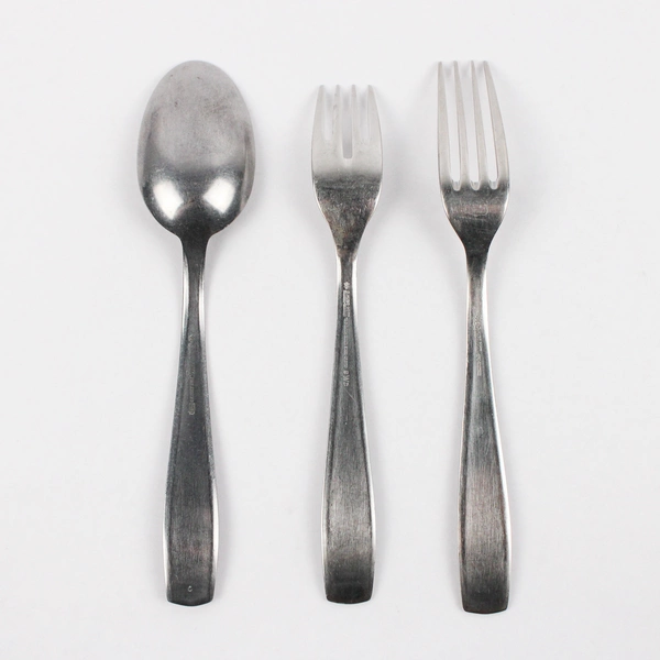 3 Pc C. Hugo Pott 2716 Dining Set Stainless Steel Forks and Spoon