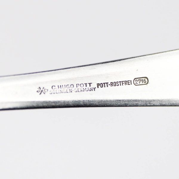 3 Pc C. Hugo Pott 2716 Dining Set Stainless Steel Forks and Spoon