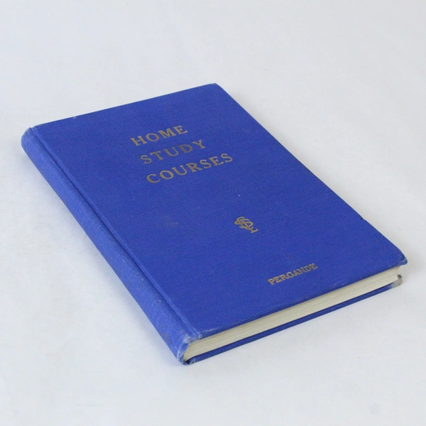 Home Study Courses 1935 Hardcover 2nd Edition Pergande - Pre-Owned