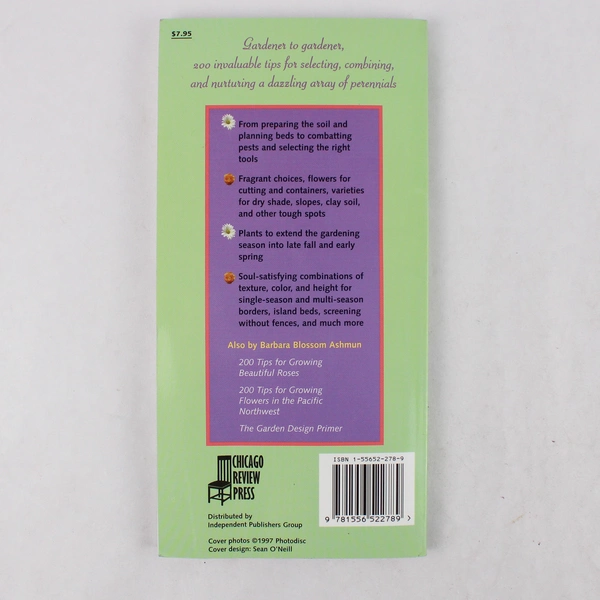 200 Tips For Growing Beautiful Perennials Barbara Ashmun 1998 Signed PB