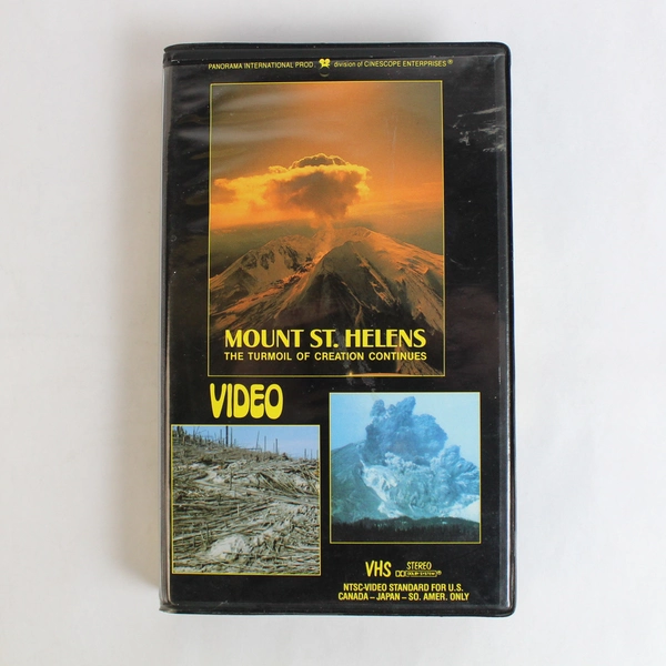Mount St. Helens: The Turmoil Of Creation Continues VHS Documentary