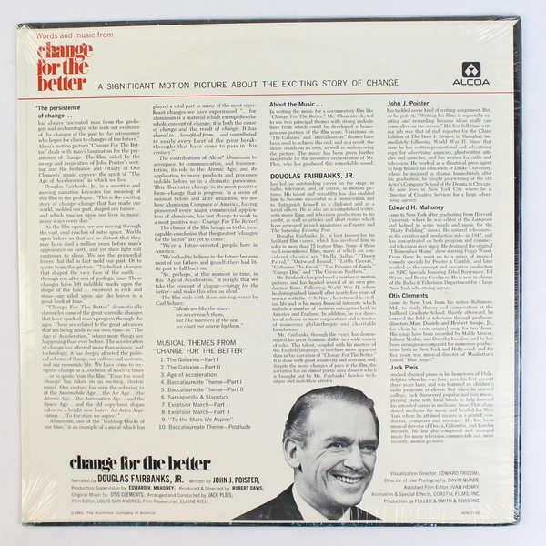 Sealed Change For The Better Words Music From The Motion Picture 1965 Vinyl LP