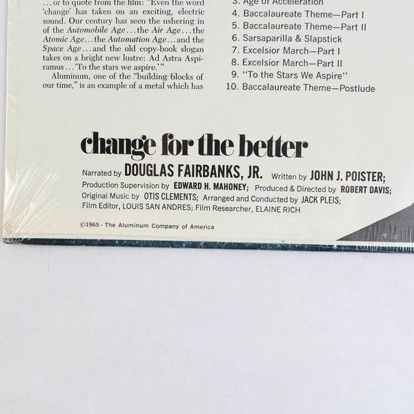 Sealed Change For The Better Words Music From The Motion Picture 1965 Vinyl LP