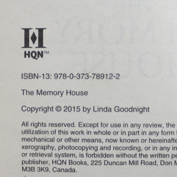 Lot Of 2 PB HQN Fiction by Linda Goodnight & HQN Historical by Kasey Michaels
