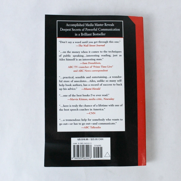 You Are the Message by Roger Ailes & Jon Kraushar 1995 Paperback