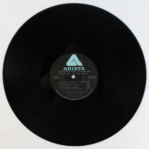 Close Encounters Of The Third Kind Soundtrack 1977 Vinyl LP Gatefold 12" & 7"