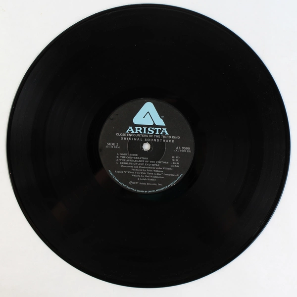 Close Encounters Of The Third Kind Soundtrack 1977 Vinyl LP Gatefold 12" & 7"