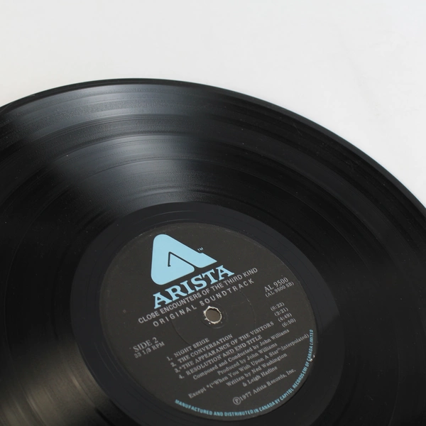 Close Encounters Of The Third Kind Soundtrack 1977 Vinyl LP Gatefold 12" & 7"