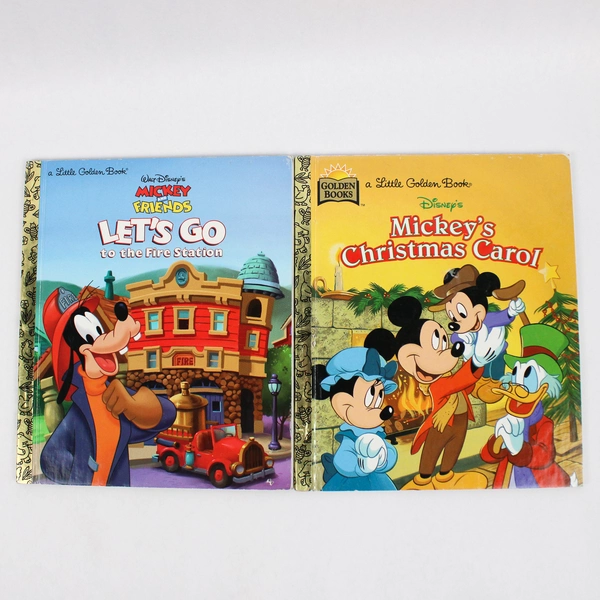 Lot of 5 Vintage Disney Little Golden Books Board Book 1998 - 2003