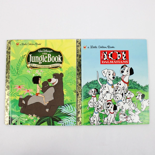 Lot of 5 Vintage Disney Little Golden Books Board Book 1998 - 2003