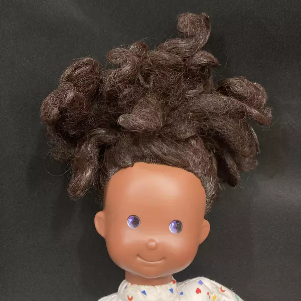 1987 Avon Color Snaps Courtney African American Plush And Plastic Doll 14 Inch