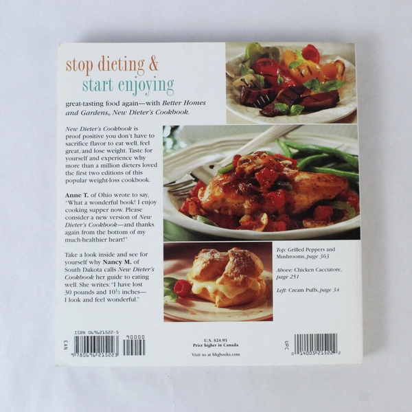 New Dieter's Cookbook Better Homes & Gardens 1997 PB - Pre-Owned