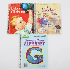 Lot of 3 Vintage Little Golden Books Board Book 1978 1984 1991