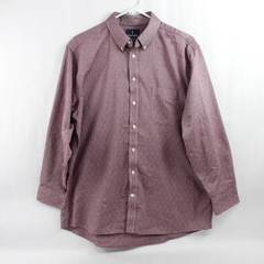 Stafford Travel Mauve Button-Down Shirt Men's Size 16 1/2 32-33