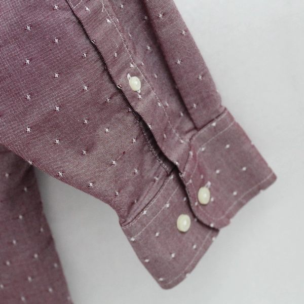 Stafford Travel Mauve Button-Down Shirt Men's Size 16 1/2 32-33