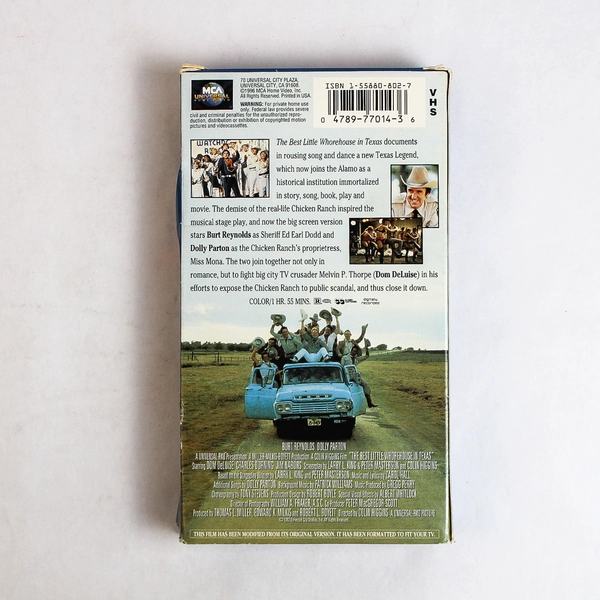 The Best Little Whorehouse in Texas VHS 1996