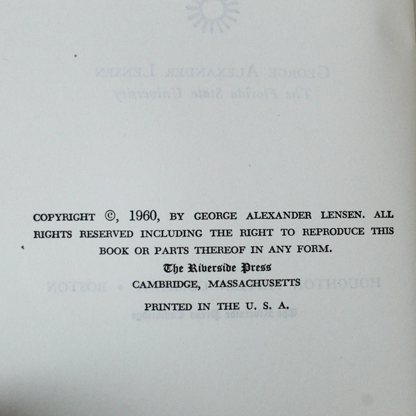 Vintage The World Beyond Europe by George Lensen 1960 Paperback