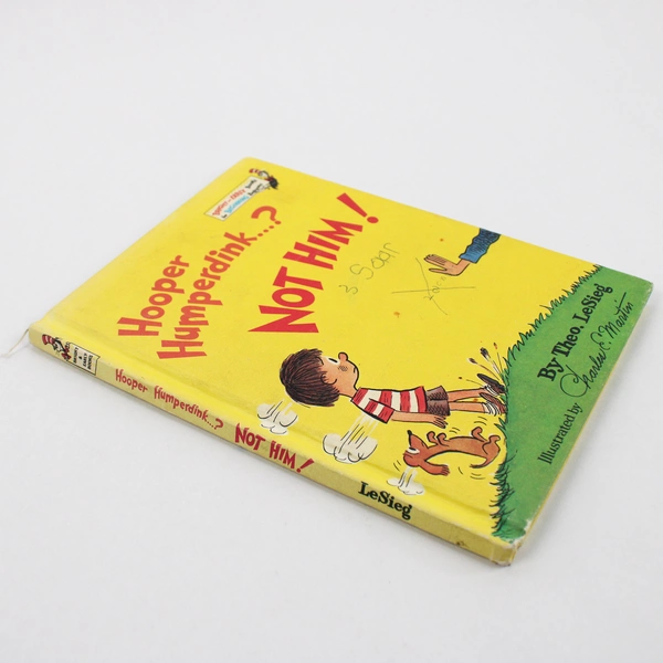 Vintage Hooper Humperdink Not Him by Theo LeSieg 1976 Hardcover