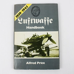 Vintage Luftwaffe Handbook 1939-1945 by Alfred Price 1977 Hardcover Dust Jacket