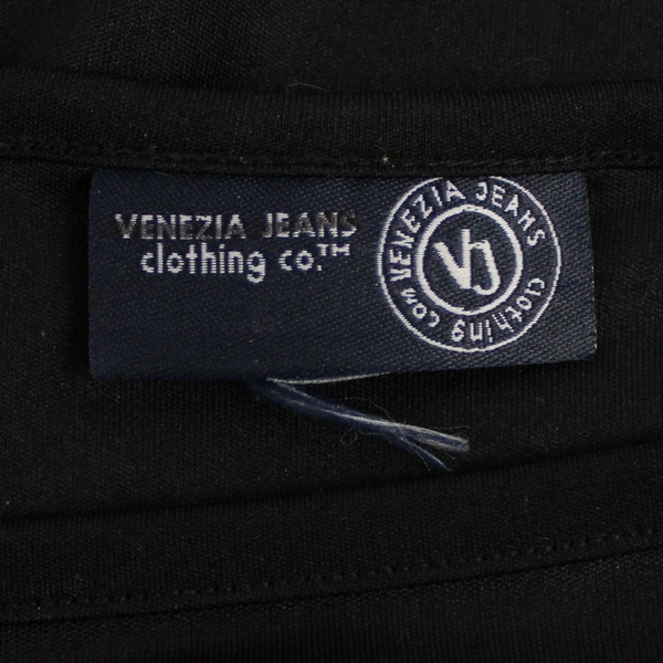 Venezia Jeans Black Square Neck Wide Strap Tank Top Women's Size 2XL