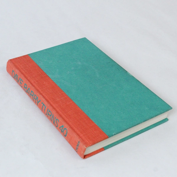 Dave Barry Turns 40 Hardcover 1990 Crown Publishers - Pre-owned, Stains