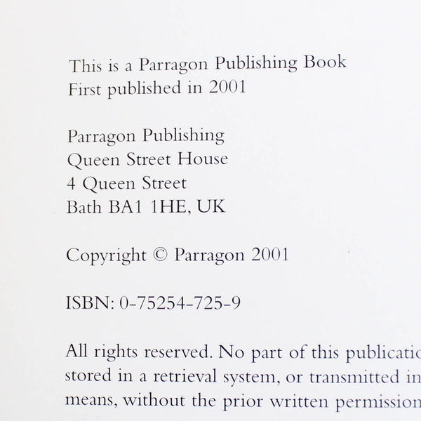 Mini Art Monet from Vanessa Potts 2001 Paperback Parragon Publishing