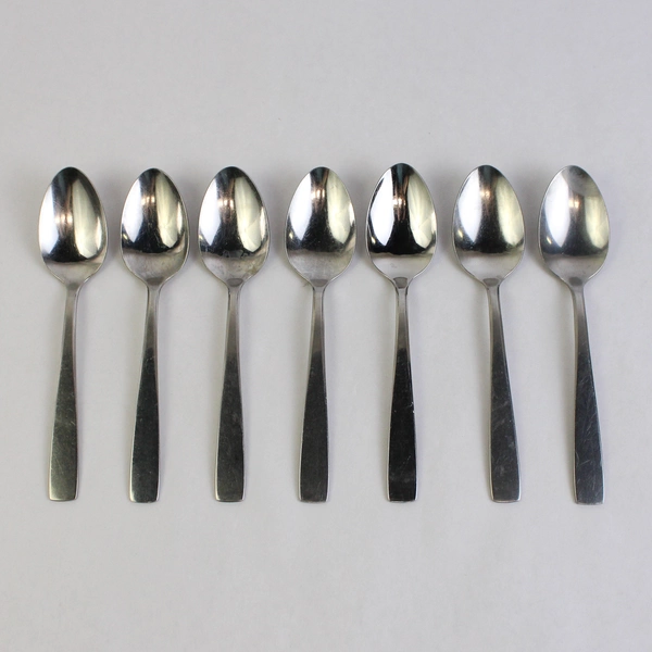 Lot Of 7 Duchess Flatware DCS1 Stainless Steel Teaspoon