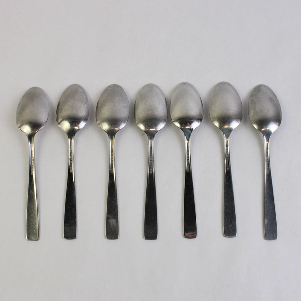 Lot Of 7 Duchess Flatware DCS1 Stainless Steel Teaspoon