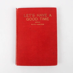 Vintage Let's Have a Good Time by Olive Cameron For Successful Socials 1938 HC