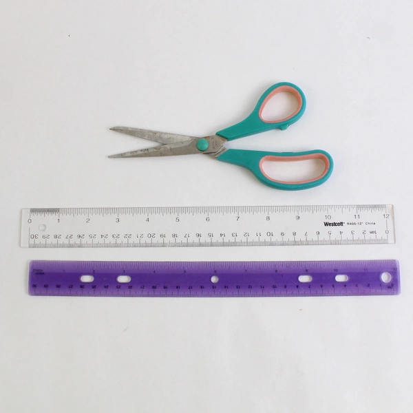 Small Lot of School and Office Supplies Sticky Notes Stables Scissors Etc.