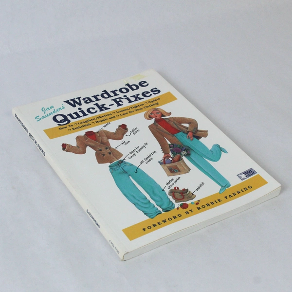 Jan Saunders' Wardrobe Quick-Fixes 1995 Chilton Paperback - Pre-Owned