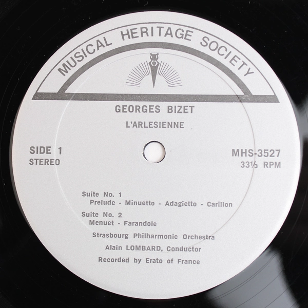 Georges Bizet L'Arlesienne Suites And Symphony In C Major 1976