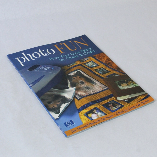 Photo Fun Book by HP Print Your Own Fabric for Quilts & Crafts Pre-Owned