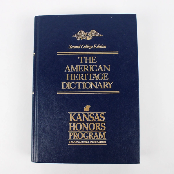 The American Heritage Dictionary 2nd College Edition 1991 Kansas Honors Program