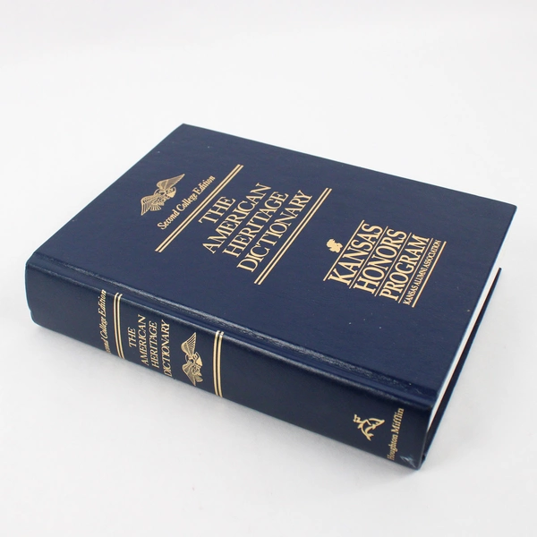 The American Heritage Dictionary 2nd College Edition 1991 Kansas Honors Program