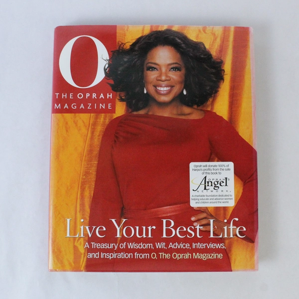 Live Your Best Life by Oprah Winfrey 2005 Hardcover with Dust Jacket