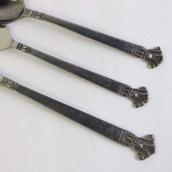Lot Of 3 Ekco Silver Bryn Maur Stainless Steel: 1 Salad Fork, 1 Fork, 1 Teaspoon