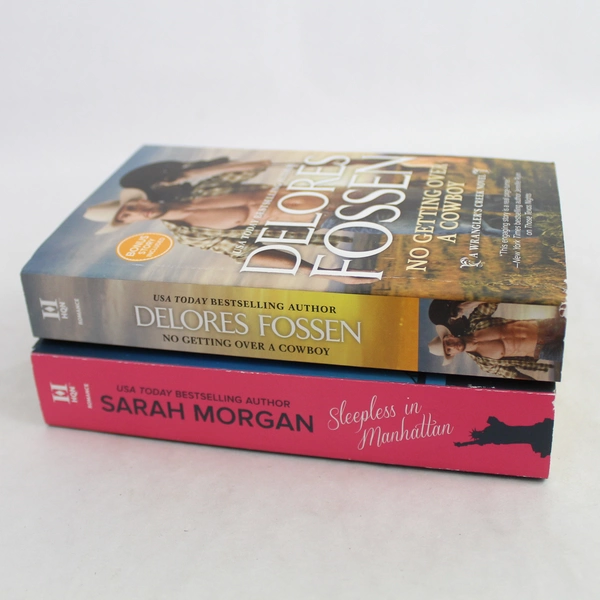 Lot Of 2 HQN Romance Novels Sarah Morgan Delores Fossen 2016 2017 PB