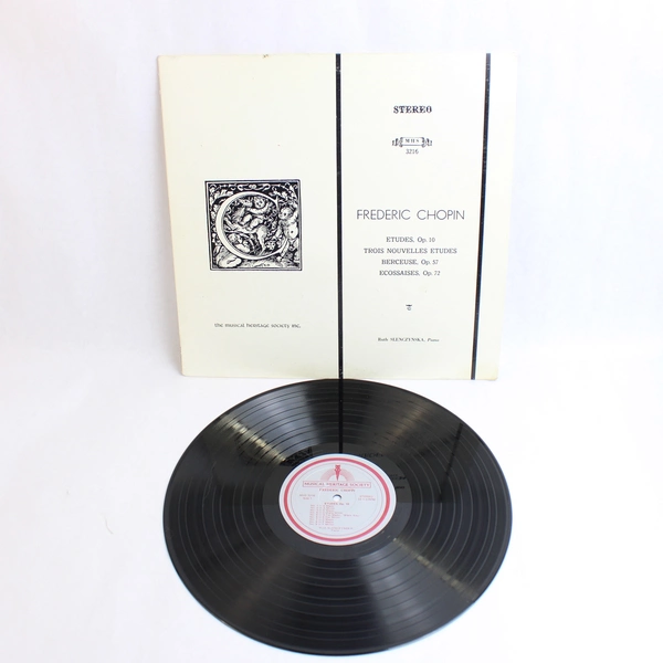 Vinyl Record Frederic Chopin Etudes 1975 Ruth Slenczynska on Piano
