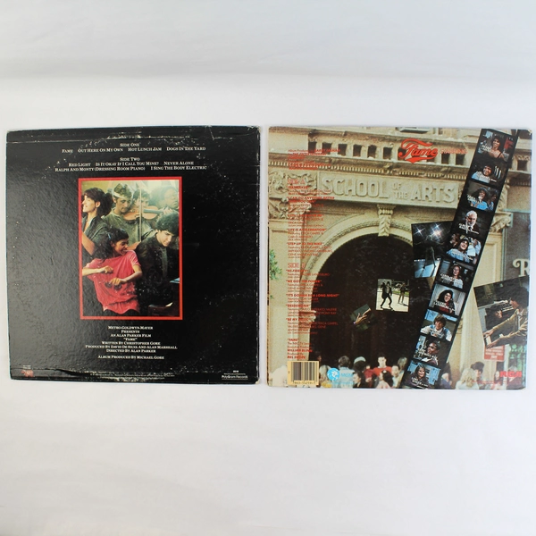 Lot Of 2 Fame Vinyl LP Original Motion Picture Soundtrack Kids From Fame TV Show