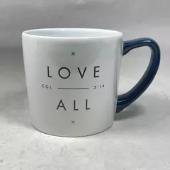 Candace Cameron Bure 14 oz Love All Coffee Mug Dayspring 2020 - Very Good
