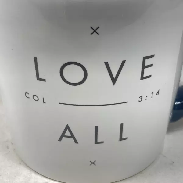 Candace Cameron Bure 14 oz Love All Coffee Mug Dayspring 2020 - Very Good