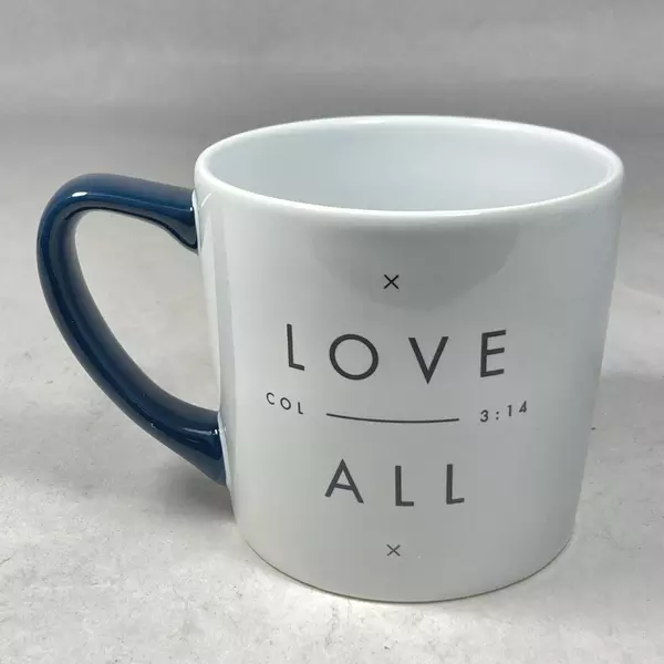 Candace Cameron Bure 14 oz Love All Coffee Mug Dayspring 2020 - Very Good