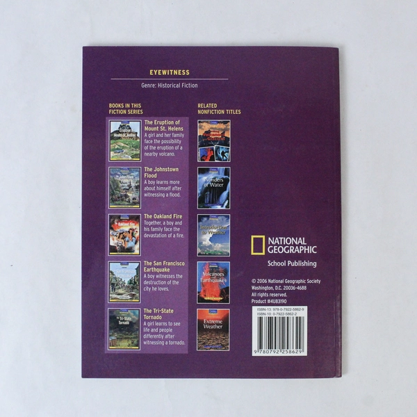 Lot of 5 The Eruption of Mount St. Helens by Rebecca L. Johnson 2006 Nat Geo